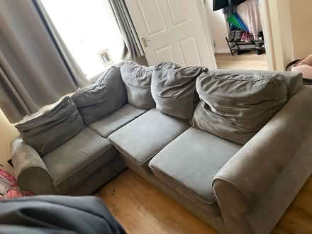 Photo of free Corner sofa (Golborne) #2
