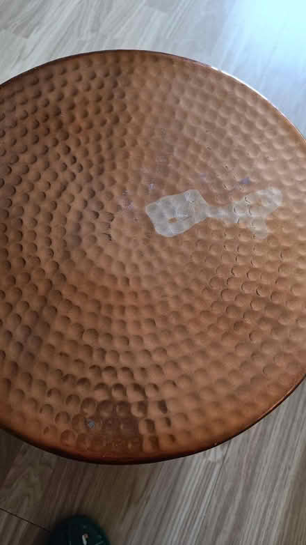 Photo of free Copper Side Table (Cwmbran) #2