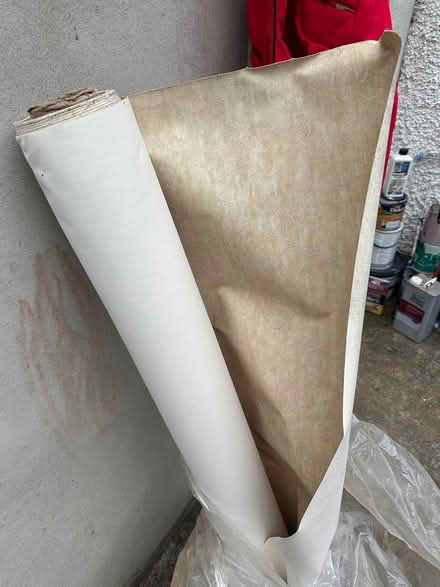 Photo of free Ream of plastic floor material (Santry) #1