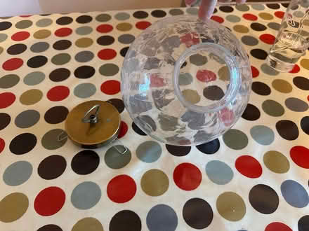 Photo of free Glass light fitting (Santry) #1