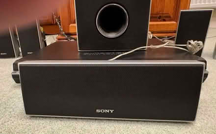 Photo of free Sony DVD player & wired surround sound system (Binfield RG42) #2