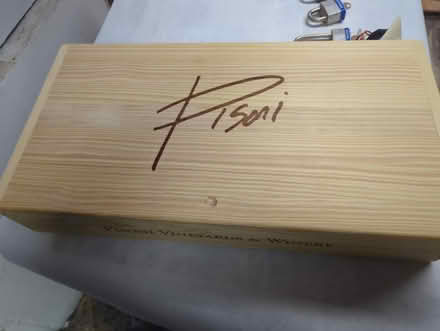 Photo of free Wooden wine box (Burlingame Easton Addition) #1