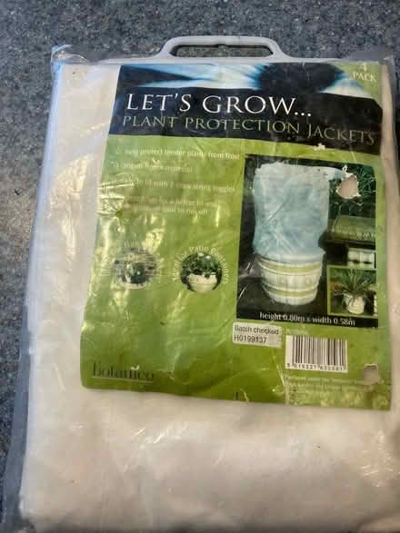 Photo of free Plant Protection Jackets (Newport Pagnell MK16) #1