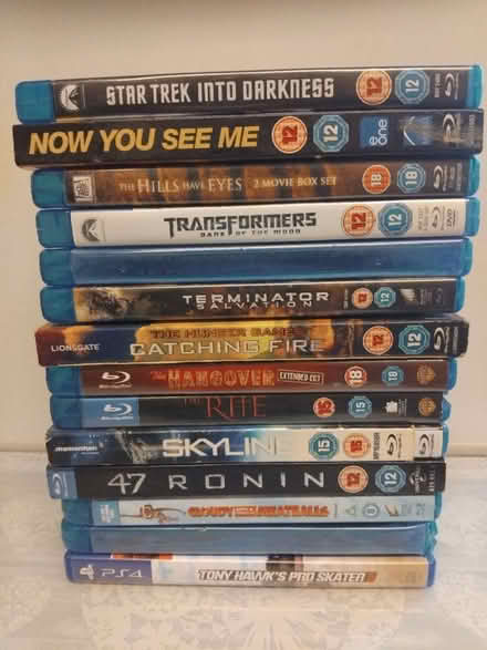 Photo of free Blu rays (paulsgrove . PO6) #1