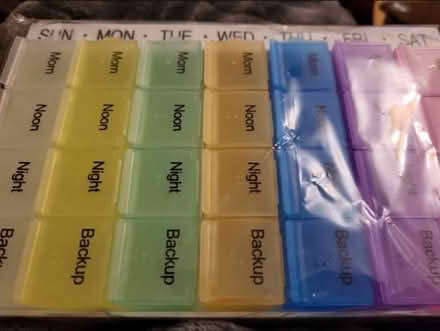 Photo of free Drug dispenser tablet box (Ilford, IG11SF) #1