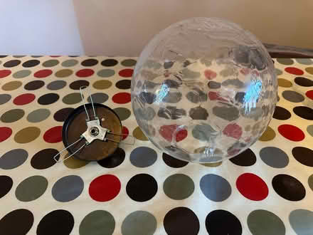 Photo of free Glass light fitting (Santry) #2