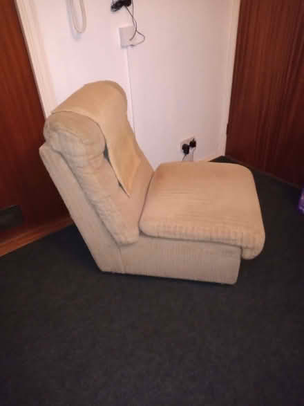 Photo of free Three comfortable easy chairs. (Stow Maries CM3) #2