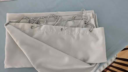 Photo of free shower curtain with rings (Stevens Forest, Columbia) #1