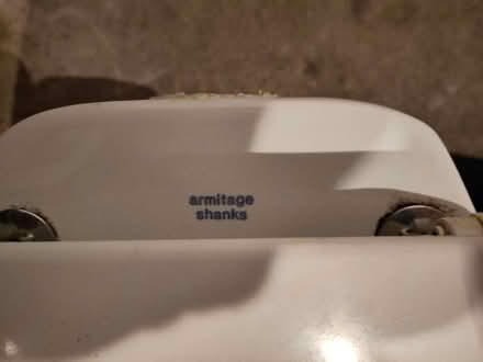 Photo of free Armitage Shanks toilet pan and seat (Hereford HR1) #2