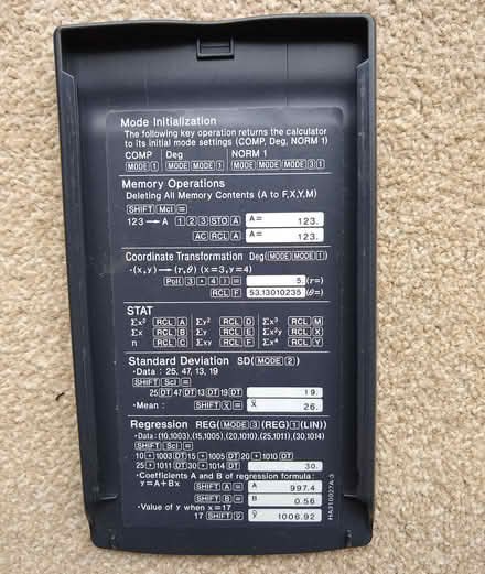 Photo of free Casio fx-85WA Scientific Calculator (Kenilworth CV8) #2