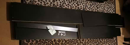 Photo of free Black wood shelves 180cm tall (Reading RG30) #1