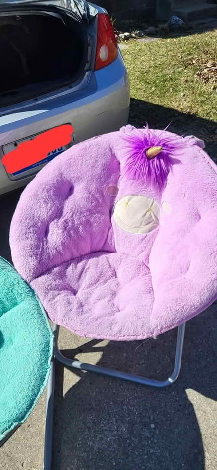 Photo of free 2 saucer style chairs (Redford 7 mile and Inkster) #2