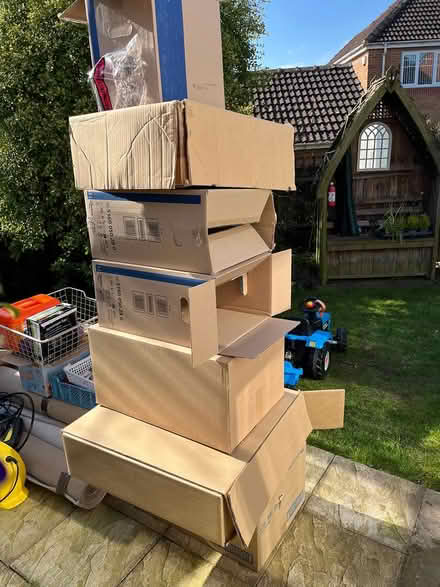 Photo of free cardboard boxes (denby, DE5) #2