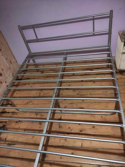 Photo of free Metal Double Bedframe (CT9) #3