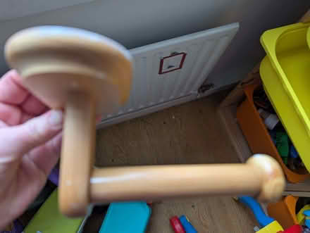 Photo of free Wooden toilet roll holder (BT9) #2