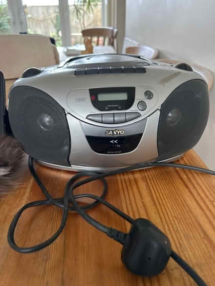 Photo of free Sanyo CD Cassette Radio player (Tunbridge Wells) #1