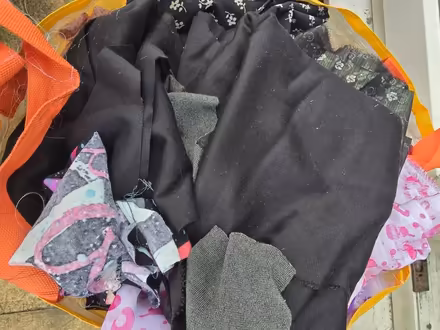 Photo of free 2 big bags of different fabrics (Cheshunt en8) #1