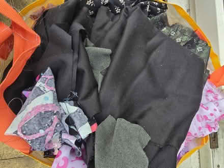 Photo of free 2 big bags of different fabrics (Cheshunt en8) #1