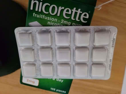 Photo of free Nicorette Chewing Gum (FruitFusion flavour 2mg) (Risinghurst OX3) #2