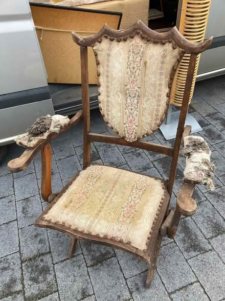 Photo of free Vintage Folding Chair - 24hours (Dunfermline KY11) #2