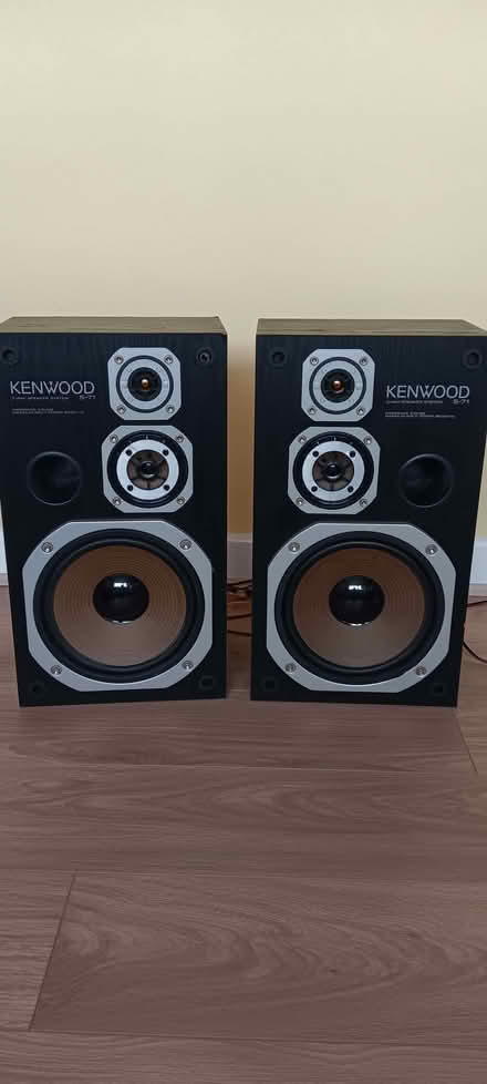 Photo of free Kenwood hi-fi speakers (Hartwood Green PR7) #1
