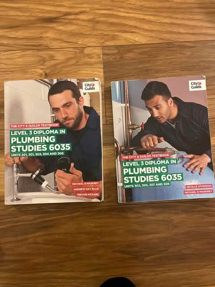 Photo of free Level three plumbing diploma Books (Kempston) #1