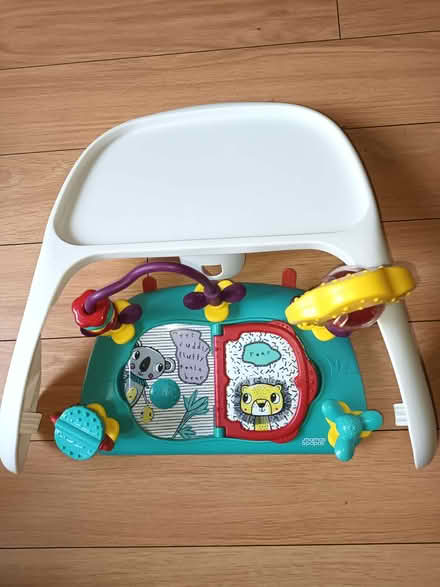 Photo of free Baby bumbo seat with tray and activities (Willey Green GU3) #3