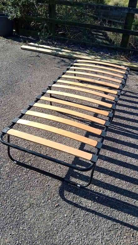 Photo of free Folding spare single bed (Selsey) #1