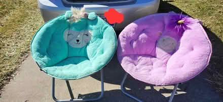Photo of free 2 saucer style chairs (Redford 7 mile and Inkster) #3