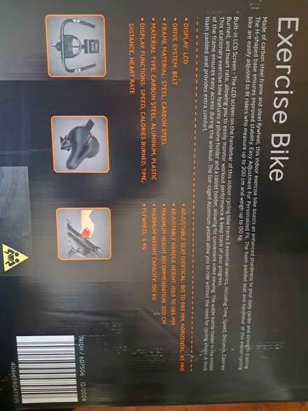 Photo of free Exercise Bike (brand new in box) (Dilton Marsh BA13) #2