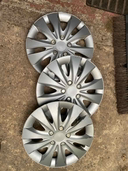 Photo of free 14” Wheel trim x3 (RG8 Pangbourne) #1