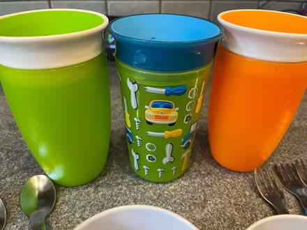 Photo of free Children’s cups and cutlery (Corbets Tey RM14) #2