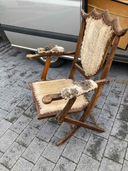 Photo of free Vintage Folding Chair - 24hours (Dunfermline KY11) #1
