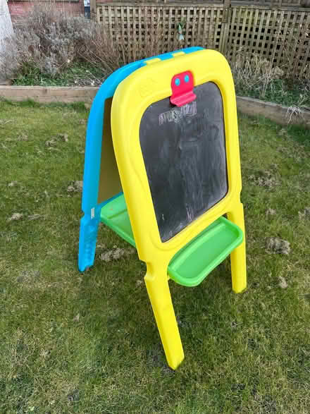 Photo of free Double Sided Easel Chalk board, magnetic whiteboard (Princes Risborough HP27) #2