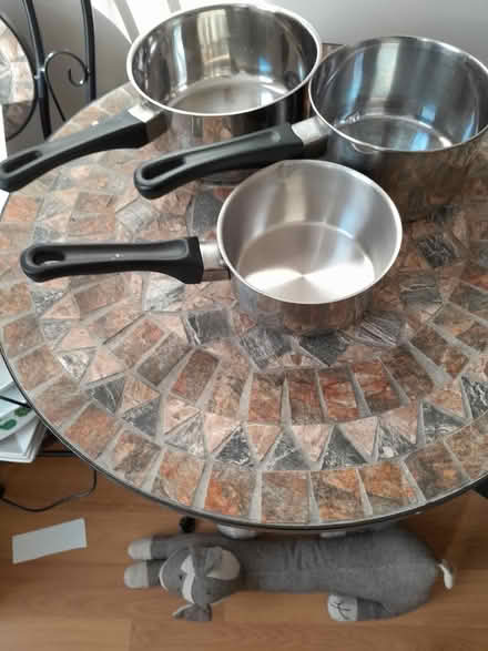 Photo of free Heavy based pan set (Southsea PO4 0JZ) #1