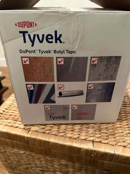Photo of free DuPont Tyvek diupblesided butyl tape 50 mm wide (Horn's Mill SG13) #2
