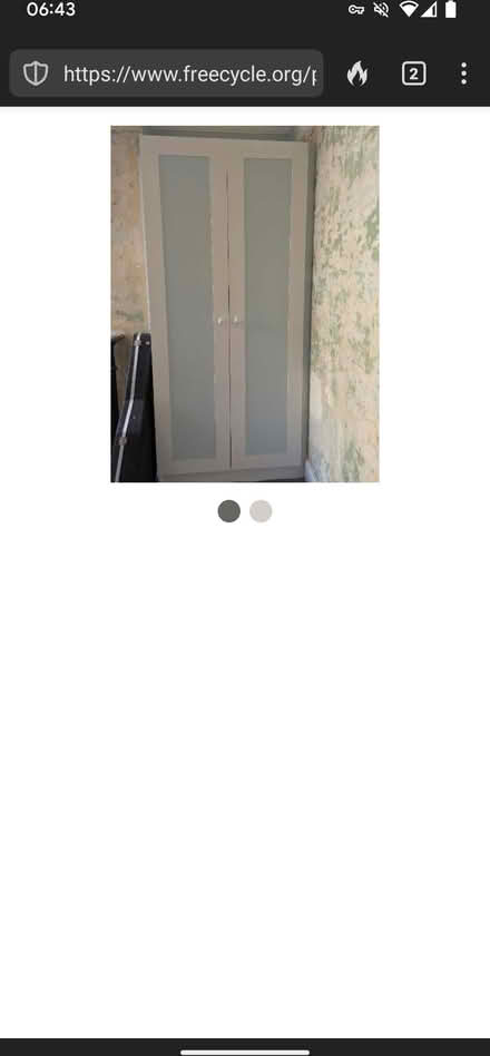 Photo of free Cupboard (Shepherds bush) #1