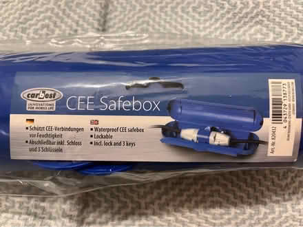 Photo of free Cable safe box caravan/ campervan (RG9 Henley) #1