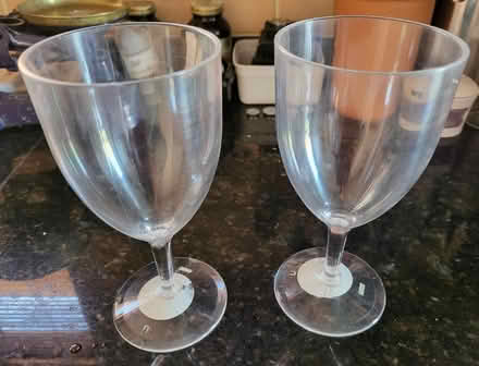 Photo of free Pair of picnic wine glasses (Cherry Orchard SY2) #1