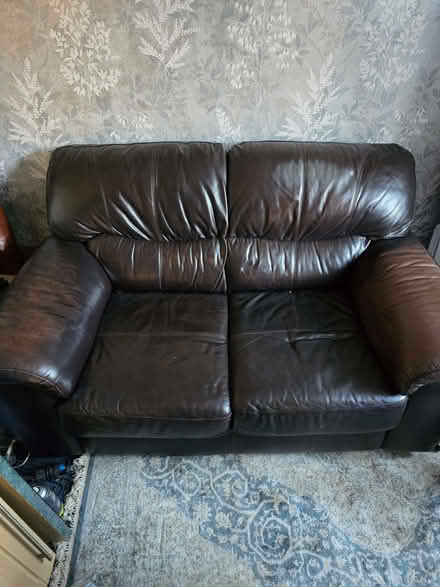 Photo of free 2 seater sofa and 1 chair (Chaddesden DE21) #1