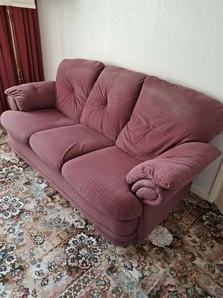 Photo of free 3 seater settee (Clitheroe BB7) #1