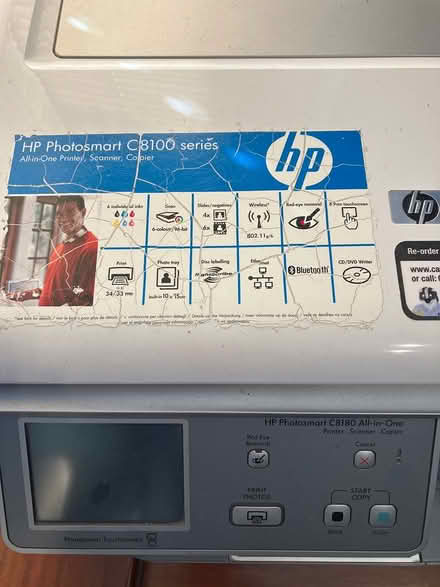 Photo of free HP Photosmart all-in-one printer (Whittlesford, CB22) #3
