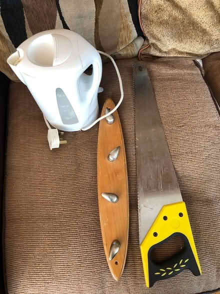 Photo of free Kettle, Saw, Coat Hooks (DA12) #1