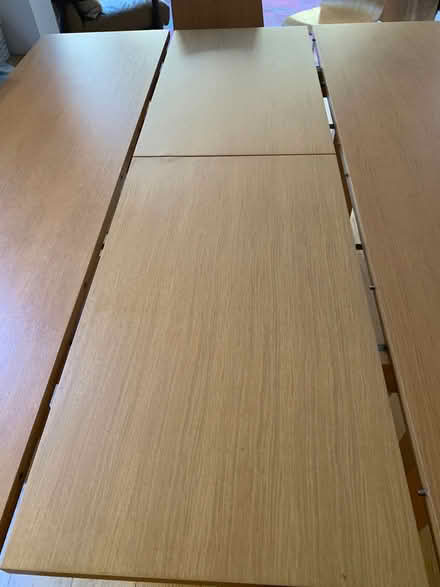 Photo of free Dining table (Habitat oak veneer) (Strawberry Hill TW1) #3