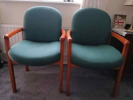 Photo of free Reception chairs (Feltwell) #4