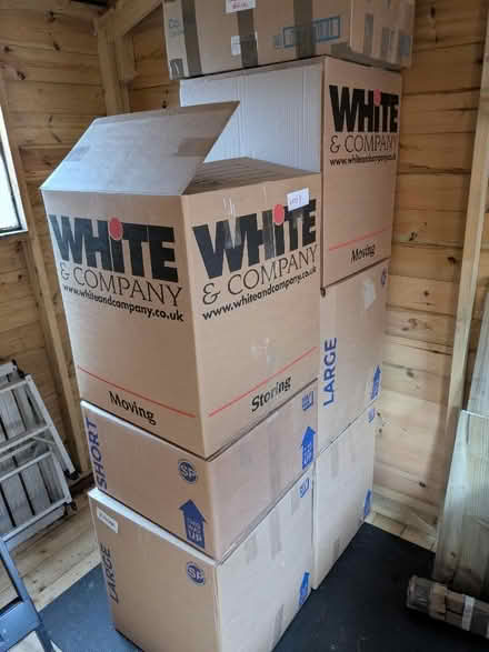 Photo of free Moving boxes and packing paper (Ettiley Heath CW11) #1