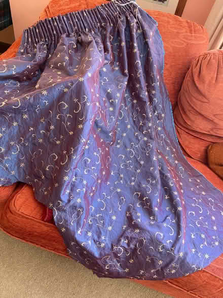 Photo of free Purple iridescent curtain (Colwall Stone WR13) #1