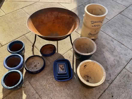 Photo of free Garden pot and fire pit (Hanham BS15) #2