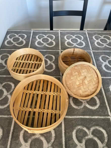 Photo of free Bamboos steam baskets (Mitcham CR4) #1