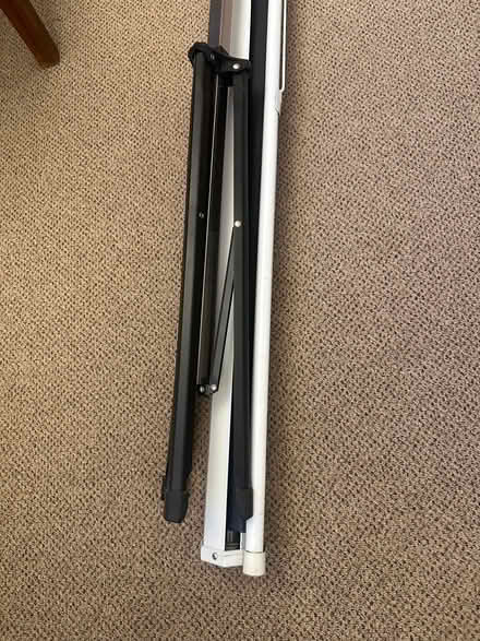 Photo of free Large projector screen with stand (Petersfield GU31) #1